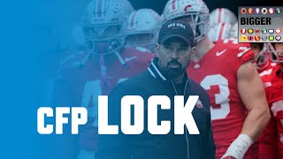 Buckeyes a LOCK For the CFPBut So Is Indiana  Bigger Ten 176 [upl. by Lindley]