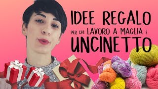 🎁 Regali per chi lavora a maglia e Uncinetto [upl. by Laine]