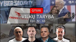 Vilkų taryba 66  Poligonai Ministrų keitimai Kiberataka ir Bideno Haris drama [upl. by Paderna175]