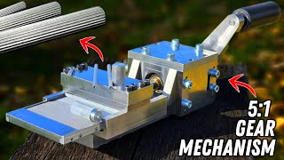 I BUILD a Knurling MACHINE for Serial Manufacturing [upl. by Player]