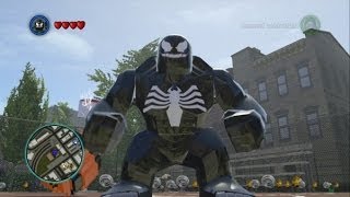 LEGO Marvel Super Heroes  Venom Free Roam Gameplay [upl. by Cecilius873]