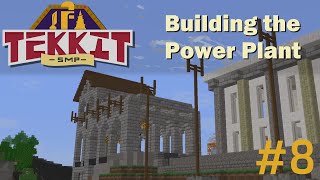 Tekkit SMP  The Power Plant Build 2 Hour Longbuild  No Commentary [upl. by Amme]