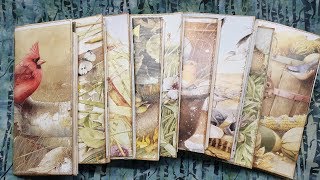 Making TN Journals using Marjolein Bastin illustrations part1 [upl. by Sydelle]