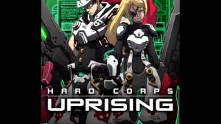 Hard Corps Uprising  Stage 5 Capital Laboratory Alert Theme [upl. by Avika]