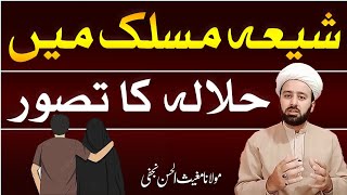 حلالہ فقہ جعفریہ میں  halala in shia halala kia he fiqhe jafria  lecture [upl. by Anhoj]