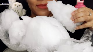 ASMR Cotton Ice Snow BalloonJust Bites 1446 Im Back Home [upl. by Woodall]