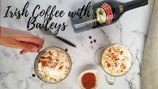 IRISH COFFEE WITH BAILEYS [upl. by Hgeilyak]