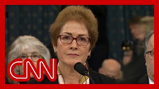 Trump impeachment hearings  Marie Yovanovitch FULL CNN Live Stream [upl. by Ialocin]