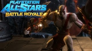 Kratos Gameplay on Hades  PlayStation AllStars Battle Royale [upl. by Naened392]