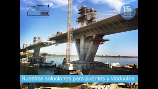 Hidrodemolición en puentes y viaductos [upl. by Leunamesoj]