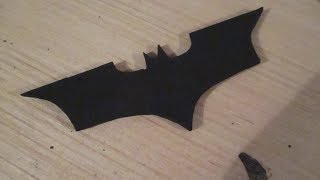 DIY Batarang UNEXPECTEDLY DEADLY [upl. by Eneri485]