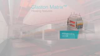 Glaston Press Bending section upgrade for windshield production [upl. by Annaiel]