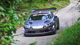 Sébastien Loeb  Test Alpine A110 GT  Rallye MontBlanc Morzine 2024 [upl. by Parnell]