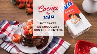 ¿CÓMO HAGO UNOS HOTCAKES DE CHOCOLATE [upl. by Dannon833]