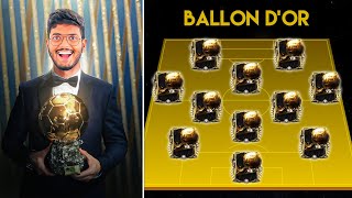 I Made Full Ballon dOr Team [upl. by Falzetta]