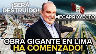 ¡ARRASARÁ con Todo La transformación de 🇵🇪Lima ha comenzado megaproyecto Vía Expresa Sur [upl. by Olfe]