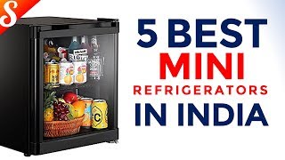 5 Mini Refrigerators in India with Price [upl. by Ainehs]