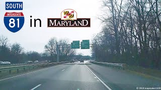 I81 Southbound in Maryland Full Trip [upl. by Krever114]