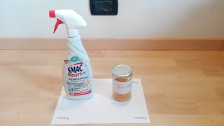 CurcumaSgrassatore SMAC 2aminoetanolo e alcohol ethoxylated Turmeric and Degreaser Experiment [upl. by Nivrehs]