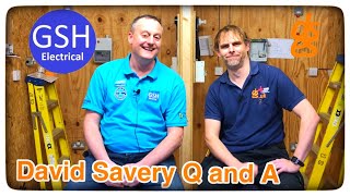 A Chat with David Savery of DSES Electrical about Working for Himself Apprenticeships amp YouTube [upl. by Lenes]