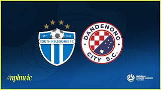 2024 NPLMVIC Round 23 South Melbourne FC v Dandenong City SC [upl. by Lukasz835]