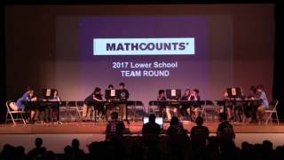 Meadowbrooks MathCounts Team Competition 2017 [upl. by Nnyloj]