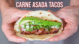 Carne Asada Tacos Are The Best With This Steak [upl. by Naeerb912]