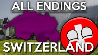 SWITZERLAND All Endings [upl. by Nevi873]