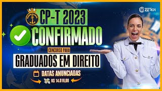 🚨 Concurso para Assessor Jurídico da Marinha 2023  CPT 2023 CONFIRMADO [upl. by Karlene678]