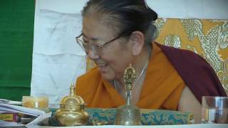 Jetsun Kushoklas Blessings at Fundacin Sakya Spain [upl. by Suiddaht]