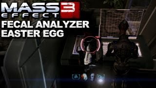 Mass Effect 3  Feces Analyzer Easter Egg [upl. by Mignon936]