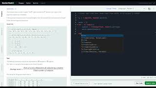 Hackerrank Python Solution 1 Built Ins  Python Zipped [upl. by Loriner]