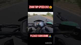 Z900 top speed 202😧 group riding zx10r z⁹00ninja10r newsong [upl. by Nalniuq]