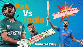 Cricketing Rivals Clash India Vs Pakistan Epic T20 Showdown Part 1 [upl. by Neeliak]