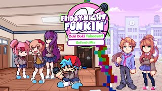 Doki Doki Takeover  Refresh Mix FANMADE Playthrough [upl. by Griffis]