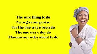 Mercy Chinwo – Sure Thing OFFICIAL LYRICS VIDEO [upl. by Shedd]