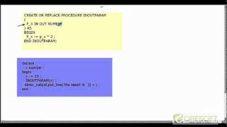PLS22 Using Parameters in PLSQL Procedure [upl. by Nica]
