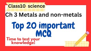 metals and nonmetals class10 science metalsandnonmetalsclass10 [upl. by Dacia344]