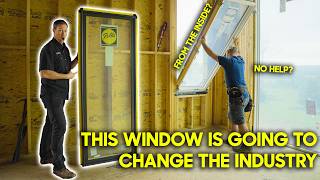 One Man Window Install from the INSIDE  Pellas Steady Set is a game changer [upl. by Odo]