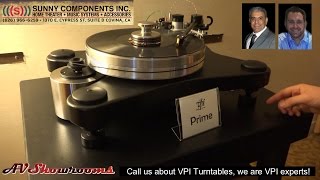 VPI Industries introduces the VPI Prime turntable Mat Weisfeld [upl. by Ailehc]