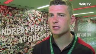 WRU TV Williams post match reaction [upl. by Claudell]