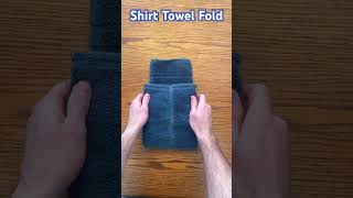 Shirt Towel Fold airbnb spa [upl. by Ynaffik]