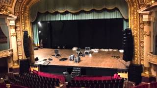 ElectroVoice XLCDVX System Demo for The State Theater Minneapolis Minnesota [upl. by Asehr607]