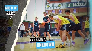 Columbia Unknown Micd Up Hoop Source  Tournament Game 3 [upl. by Eneles]