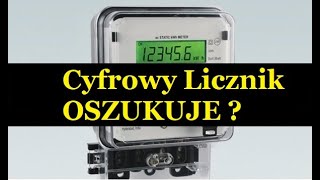 Cyfrowy Licznik Prądu Tauron Zawyża Zużycie Energii  Cewka Rogowskiego Oszukuje [upl. by Zia848]