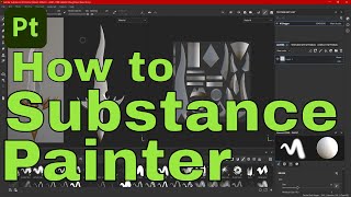 Hand Painting in Adobe Substance 3D Painter Part 1 Set Up and Getting Started [upl. by Meek580]