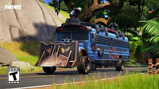 Fortnite Armored Battle Bus Trailer [upl. by Eimoan341]