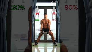 How squatting affects your muscle groups motivation squat workout shorts video [upl. by Neila342]