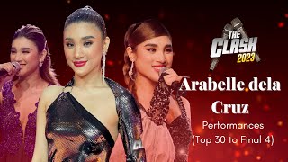 Arabelle dela Cruz’s journey to the top of ‘The Clash’ Top 30 to Final 4 Perf  The Clash 2023 [upl. by Skeie]