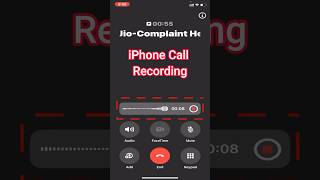 iPhone Call Recording  How to record Phone Call On iPhone shorts iPhoneCallRecording [upl. by Chassin]